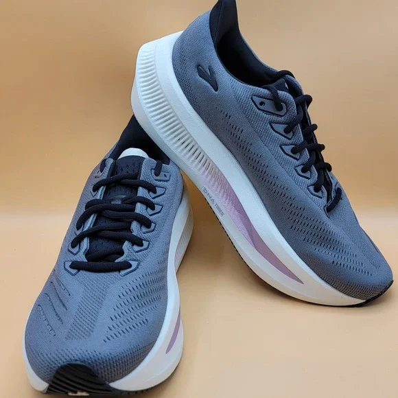 Brooks Glycerin Max 2 Women 11 Grey Coconut Running Shoes 1204681B059 - Picture 2 of 8